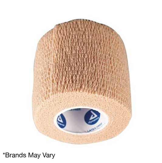 Kemp USA Self-Adherent First Aid Wrap 2" x 5 yd (1 roll) EMS First Aid Equipment