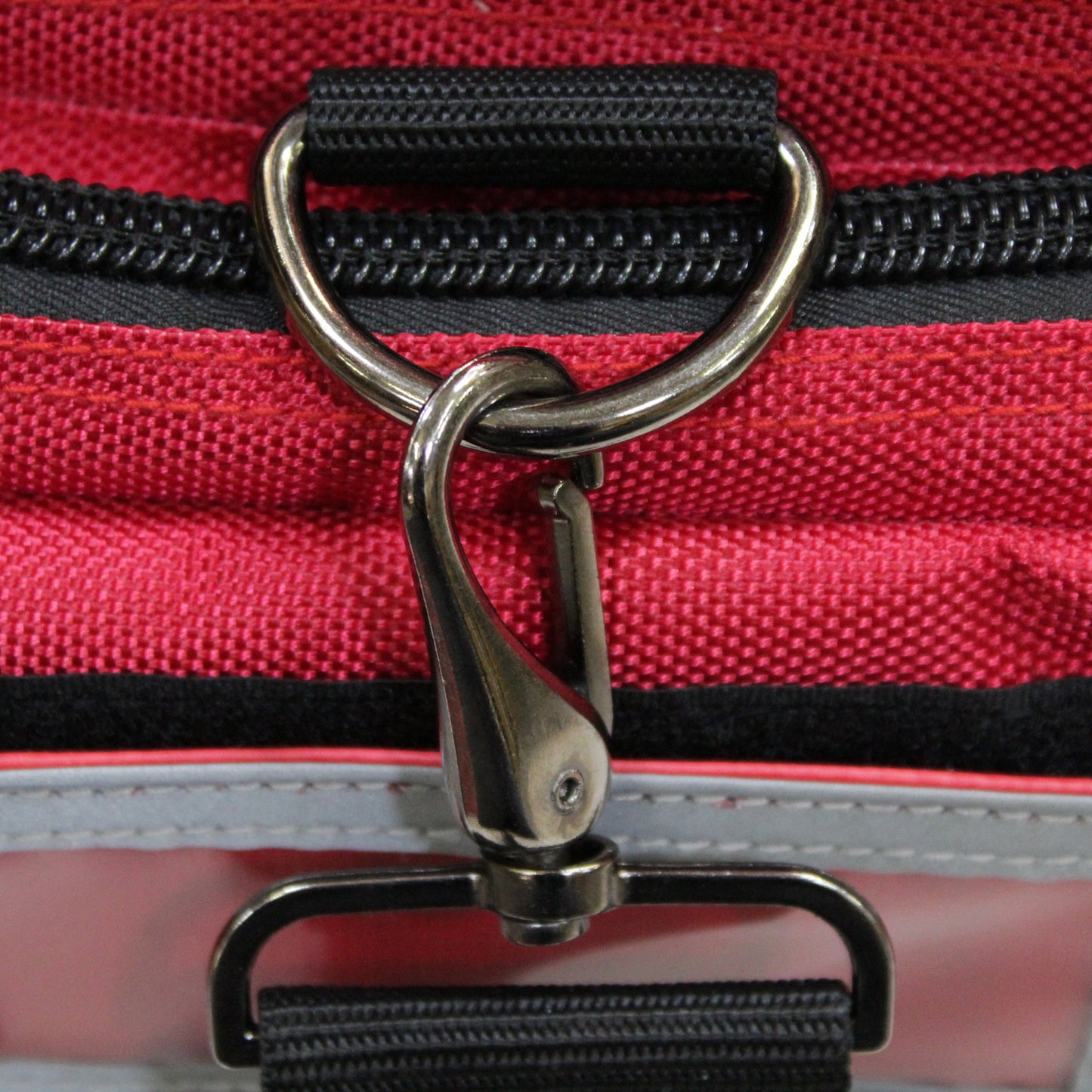 Kemp USA Premium Large Professional Trauma Bag, Red EMS First Aid Equipment