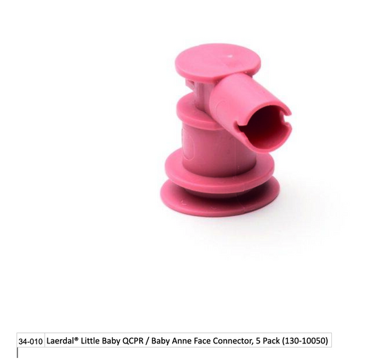 Laerdal® Little Baby QCPR / Baby Anne Face Connector, 5 Pack (130-10050) EMS First Aid Equipment