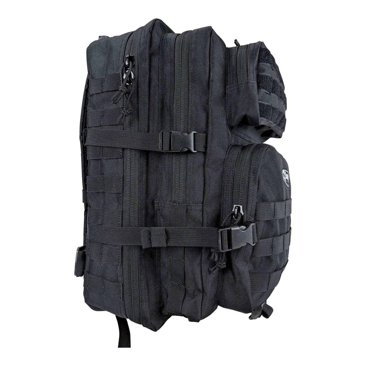 Kemp USA 3-Day Assault Molle Backpack, Large Rucksack Style, Black EMS First Aid Equipment