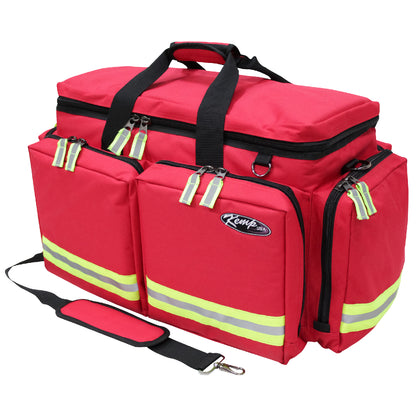Kemp USA Ultra EMS Bag, Red EMS First Aid Equipment