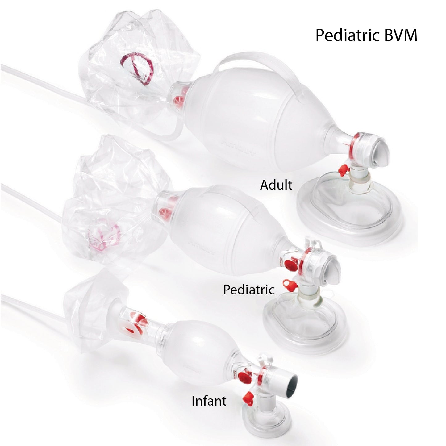 Ambu® Pediatric Bag Valve Mask EMS First Aid Equipment