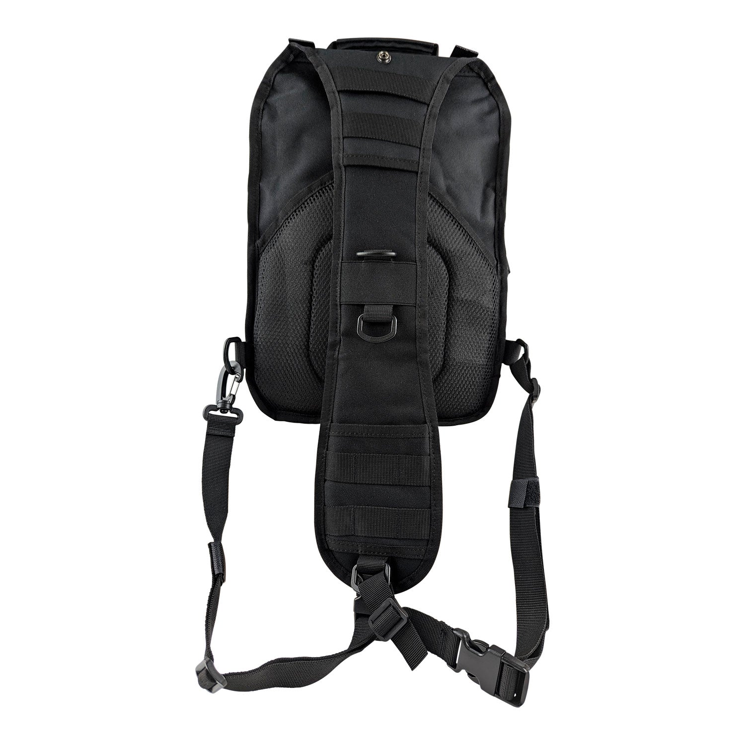 Kemp USA Tactical Sling Backpack Bag, Black EMS First Aid Equipment