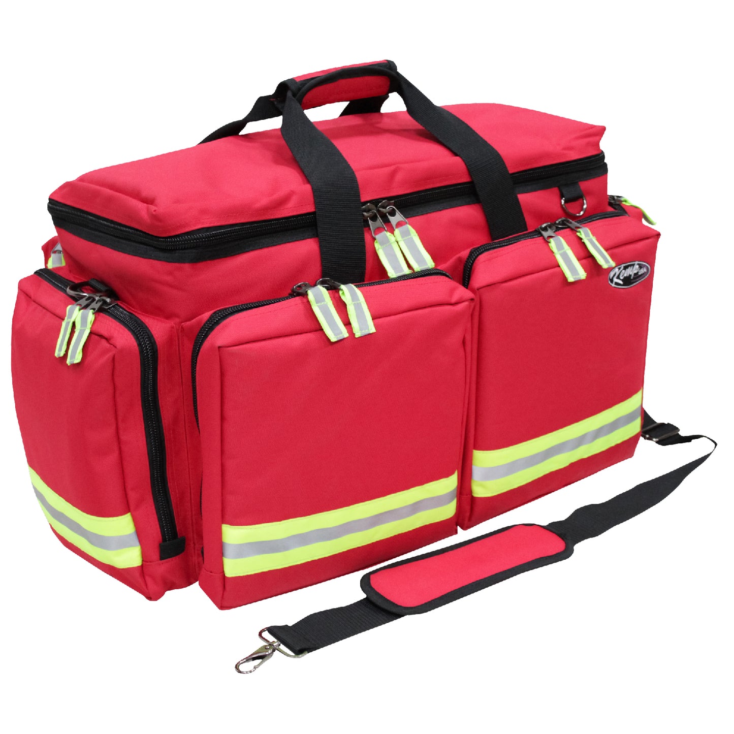 Kemp USA Ultra EMS Bag, Red EMS First Aid Equipment