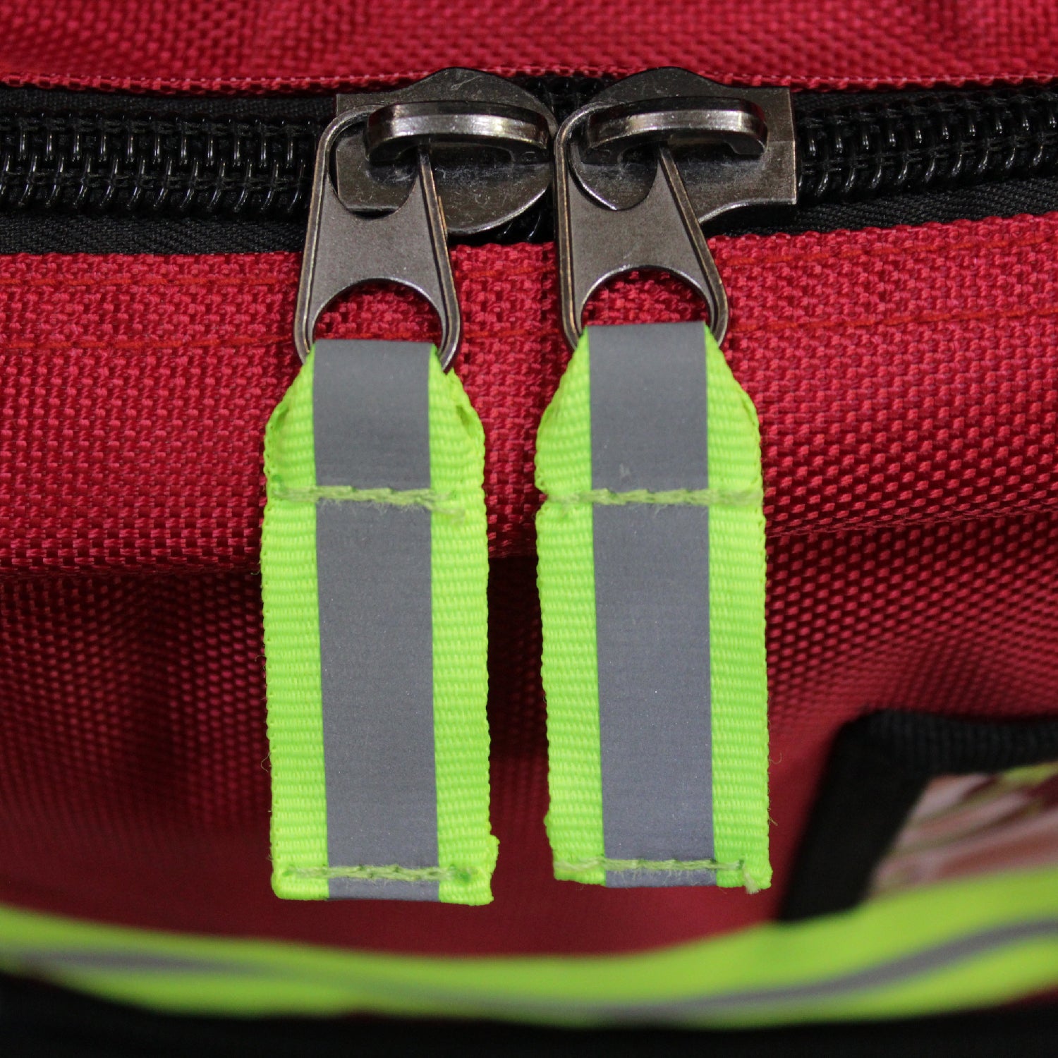 Kemp USA Premium Large Professional Trauma Bag, Red EMS First Aid Equipment