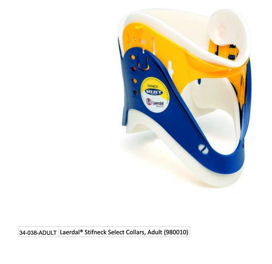 Laerdal® Stifneck Select Collars, Adult (980010) EMS First Aid Equipment