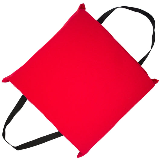 Kemp USA Throwable Foam Cushion, USGC Approved, Red EMS First Aid Equipment