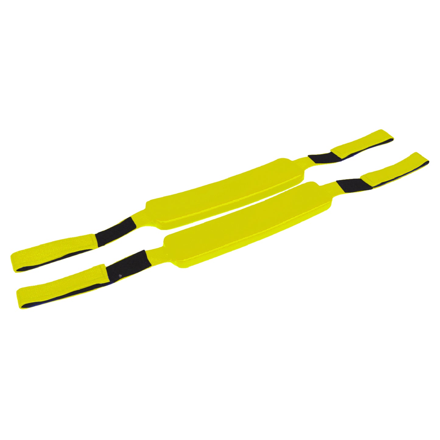 Kemp USA Head Immobilizer Replacement Straps (Pair), Yellow EMS First Aid Equipment
