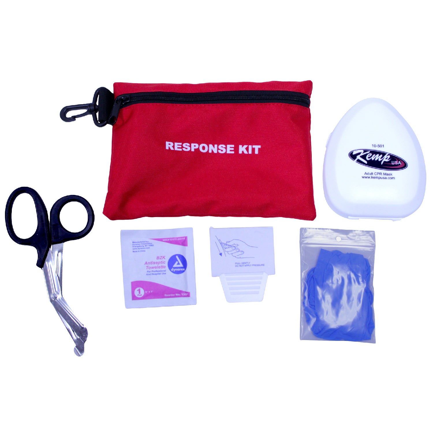 Kemp USA AED Emergency Response Kit EMS First Aid Equipment