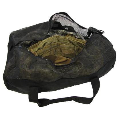 Neptune Mesh Tactical Gear Bag – 33" Length, 77L Capacity, Black